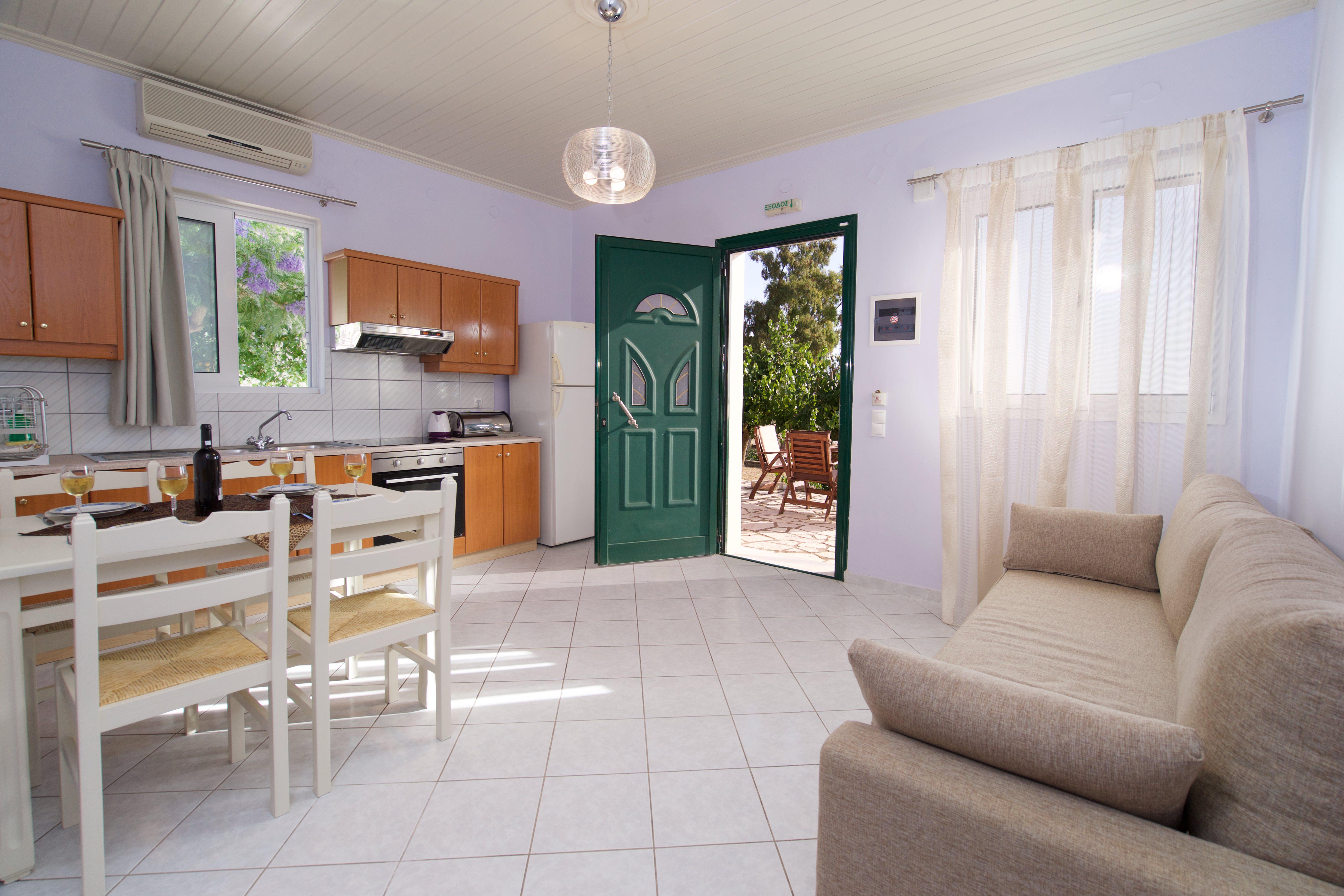 Studios Vrionis Panoramic Sunset Mesovounia  Dış mekan fotoğraf